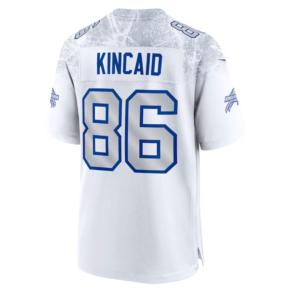 Parkc B.Bills #86 Dalton Kincaid Player White Rivalries Collection Game Stitched Jerseys