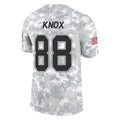 Parkc B.Bills #88 Dawson Knox Player Arctic Camo Salute to Service Limited Stitched Jerseys