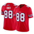Parkc B.Bills #88 Dawson Knox Player Red Vapor F.U.S.E. Limited Home Game Stitched Jerseys