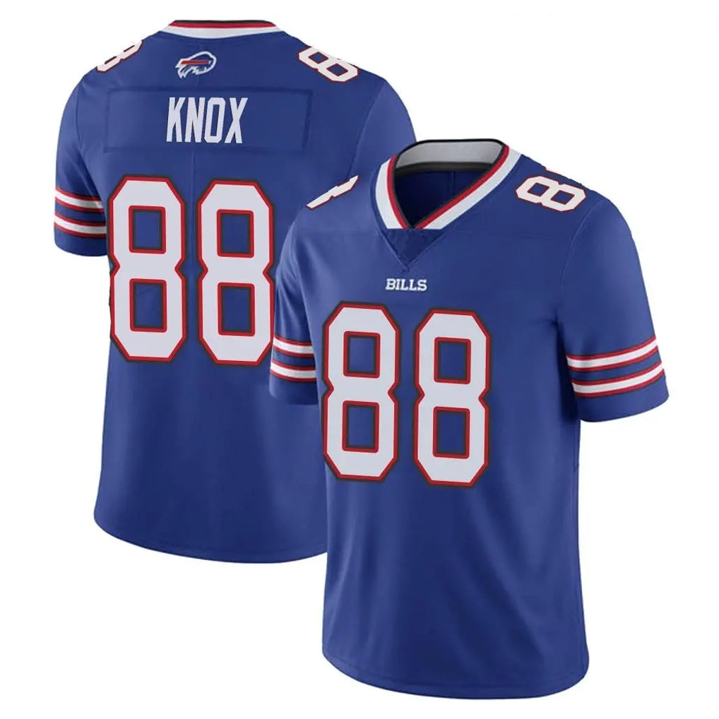 Parkc B.Bills #88 Dawson Knox Player Royal Vapor Untouchable Limited Stitched Jerseys