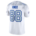 Parkc B.Bills #88 Dawson Knox Player White Rivalries Collection Vapor Limited Stitched Jerseys
