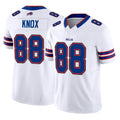 Parkc B.Bills #88 Dawson Knox Player White Vapor F.U.S.E. Limited Home Game Stitched Jerseys