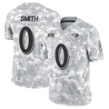 Parkc B.Ravens #0 Roquan Smith Player Arctic Camo Salute to Service Limited Stitched Jerseys