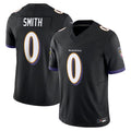 Parkc B.Ravens #0 Roquan Smith Player Black Vapor F.U.S.E. Limited Stitched Jerseys