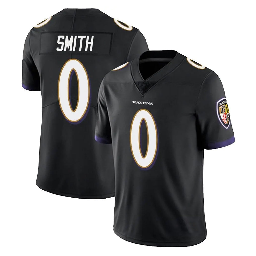 Parkc B.Ravens #0 Roquan Smith Player Black Vapor Untouchable Limited Home Game Stitched Jerseys