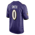 Parkc B.Ravens #0 Roquan Smith Player Purple Alternate Home Game Stitched Jerseys