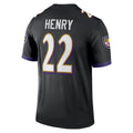 Parkc B.Ravens #22 Derrick Henry Player Black Legend Performance Stitched Jerseys