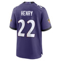Parkc B.Ravens #22 Derrick Henry Player Purple Home Game Stitched Jerseys