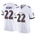 Parkc B.Ravens #22 Derrick Henry Player White Limited Home Game Stitched Jerseys