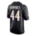 Parkc B.Ravens #44 Marlon Humphrey Player Black Alternate Home Game Stitched Jerseys