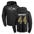 Parkc B.Ravens #44 Marlon Humphrey Player Black Pullover Hoodie Stitched Jerseys