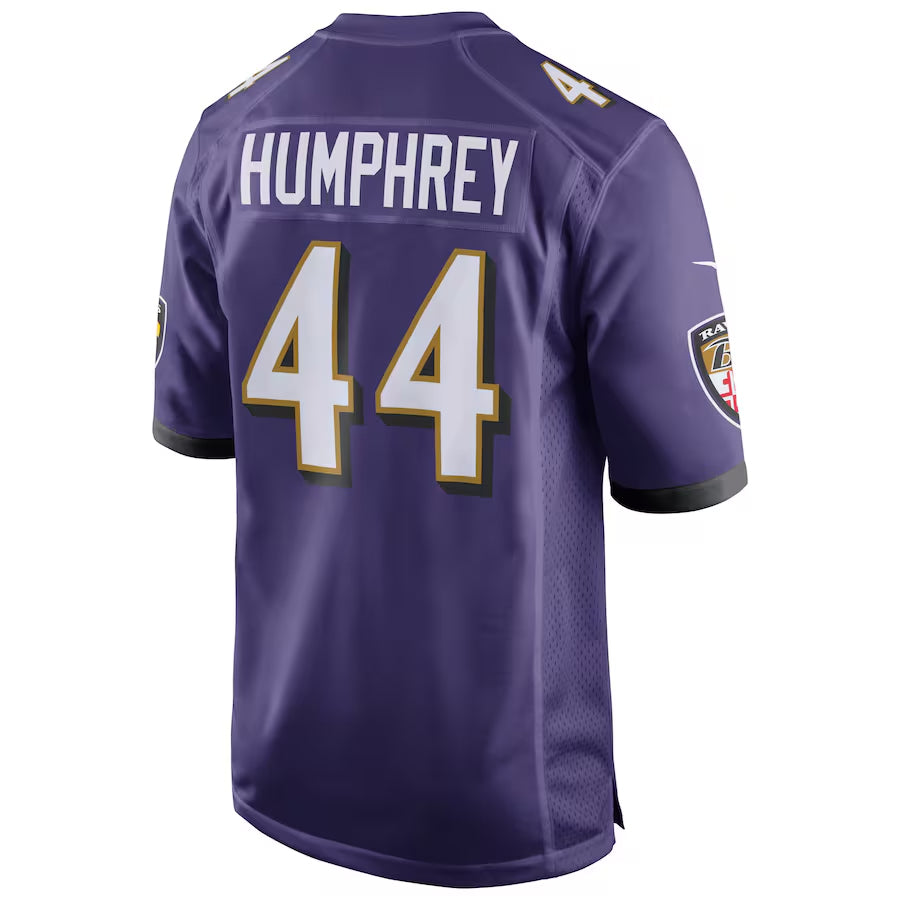 Parkc B.Ravens #44 Marlon Humphrey Player Purple Alternate Home Game Stitched Jerseys