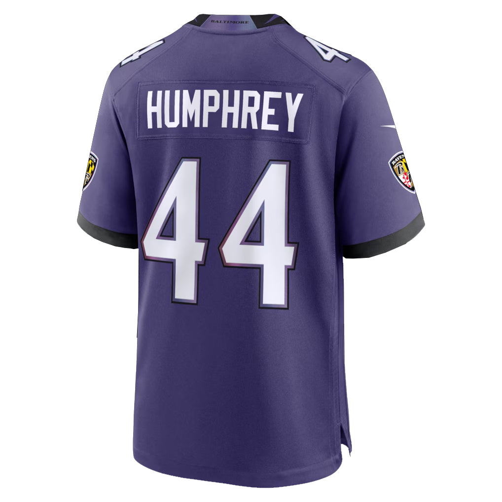 Parkc B.Ravens #44 Marlon Humphrey Player Purple Home Game Stitched Jerseys