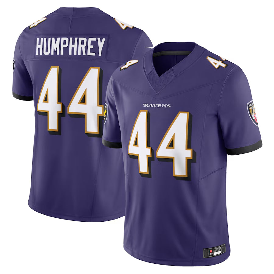 Parkc B.Ravens #44 Marlon Humphrey Player Purple Vapor F.U.S.E. Limited Home Game Stitched Jerseys
