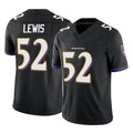 Parkc B.Ravens #52 Ray Lewis Player Black Vapor F.U.S.E. Limited Game Stitched Jerseys