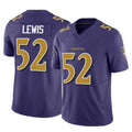 Parkc B.Ravens #52 Ray Lewis Player Purple Vapor F.U.S.E. Limited Home Game Stitched Jerseys