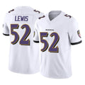 Parkc B.Ravens #52 Ray Lewis Player White Vapor F.U.S.E. Limited Game Home Stitched Jerseys
