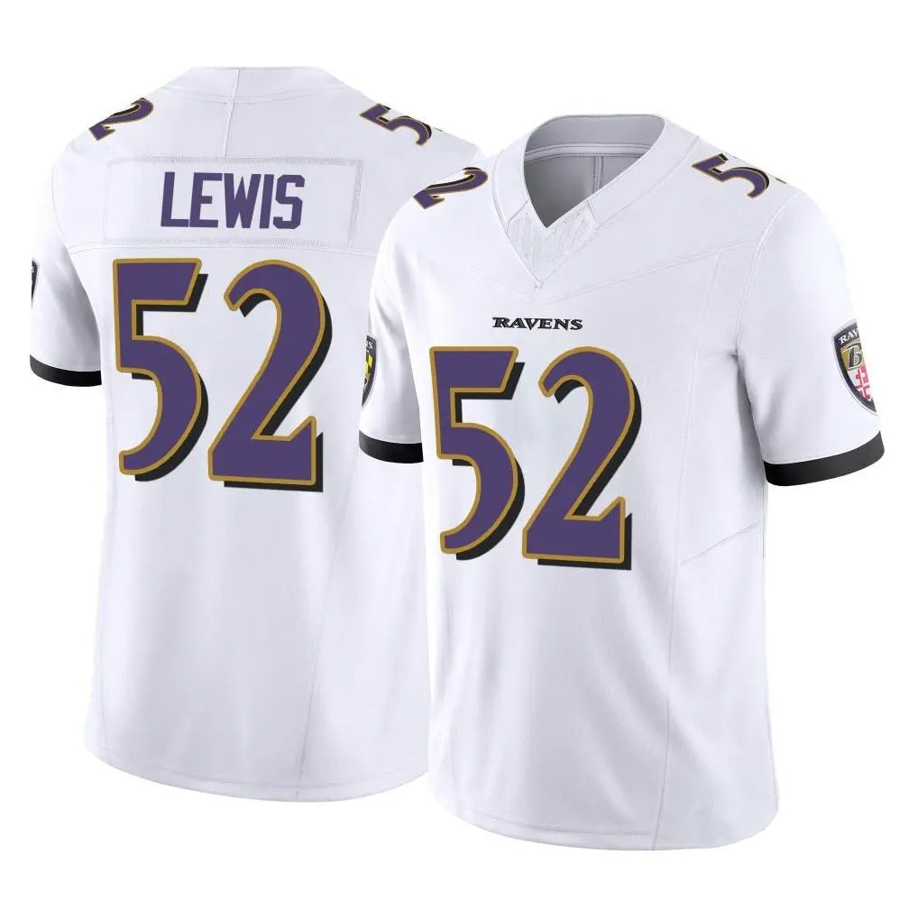 Parkc B.Ravens #52 Ray Lewis Player White Vapor F.U.S.E. Limited Game Home Stitched Jerseys