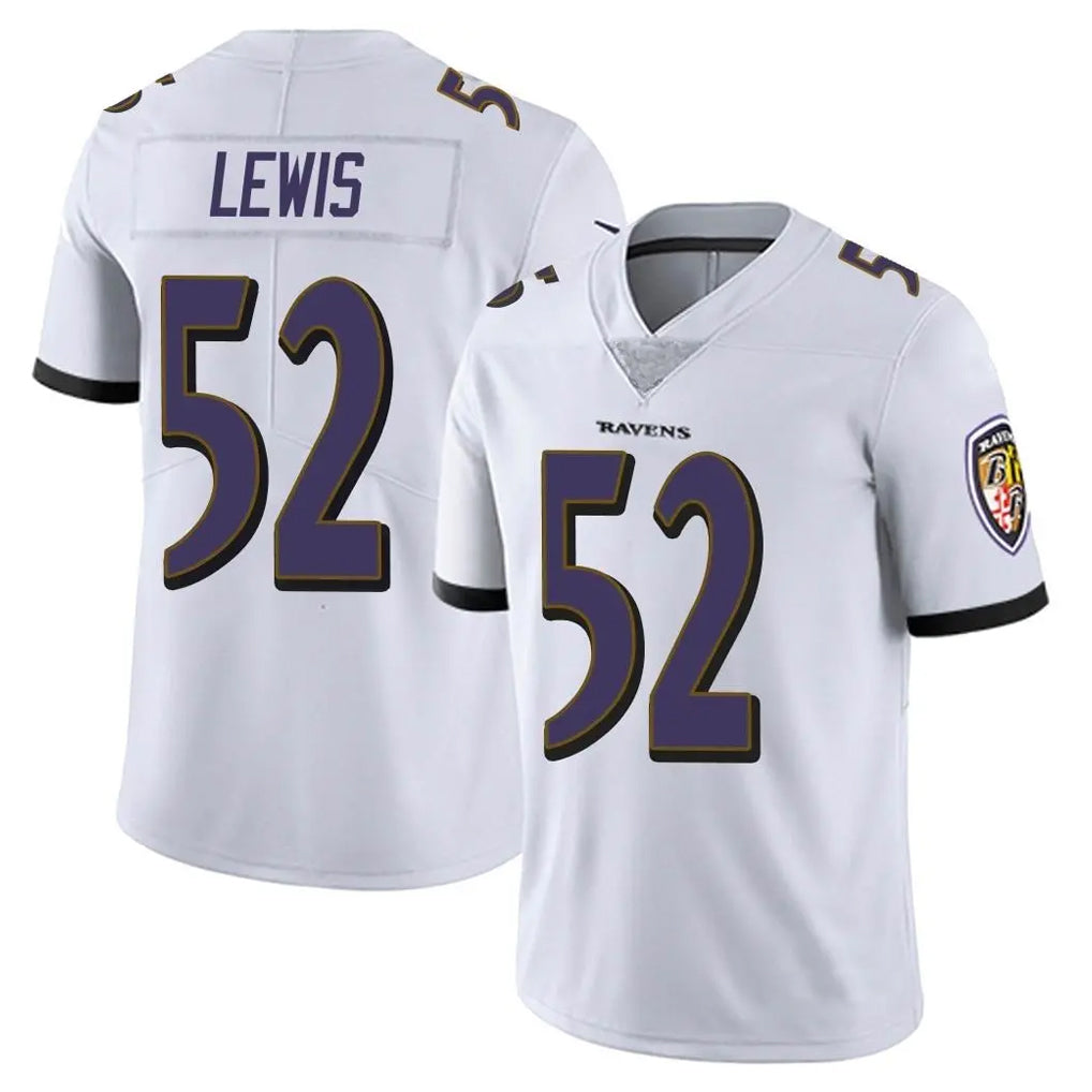 Parkc B.Ravens #52 Ray Lewis Player White Vapor Untouchable Limited Game Home Stitched Jerseys