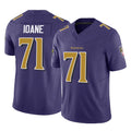 Parkc B.Ravens #71 Olaivavega Ioane Player Purple Vapor F.U.S.E. Limited Game Stitched Jerseys