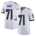 Parkc B.Ravens #71 Olaivavega Ioane Player White Vapor Untouchable Limited Game Home Stitched Jerseys