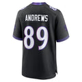 Parkc B.Ravens #89 Mark Andrews Player Black Home Game Stitched Jerseys