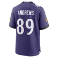 Parkc B.Ravens #89 Mark Andrews Player Purple Home Game Stitched Jerseys