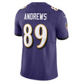 Parkc B.Ravens #89 Mark Andrews Player Purple Vapor F.U.S.E. Limited Stitched Jerseys