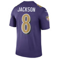 Parkc B.Ravens #8 Lamar Jackson Player Purple Legend Performance Stitched Jerseys