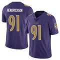 Parkc B.Ravens #91 Trey Hendrickson Player Purple Color Vapor Untouchable Limited Stitched Jerseys