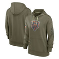 Parkc C.Bears Olive Salute to Service Pullover Hoodies Blank Player Stitched Jerseys