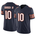 Parkc C.Bears #10 Luther Burden III Player Navy Vapor F.U.S.E. Limited Home Game Stitched Jerseys