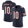 Parkc C.Bears #10 Luther Burden III Player Navy Vapor Untouchable Limited Home Game Stitched Jerseys