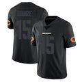 Parkc C.Bears #15 Rome Odunze Player Black Impact Limited Game Stitched Jerseys
