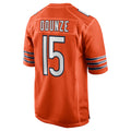 Parkc C.Bears #15 Rome Odunze Player Orange Home Game Stitched Jerseys