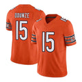 Parkc C.Bears #15 Rome Odunze Player Orange Vapor F.U.S.E. Limited Home Game Stitched Jerseys