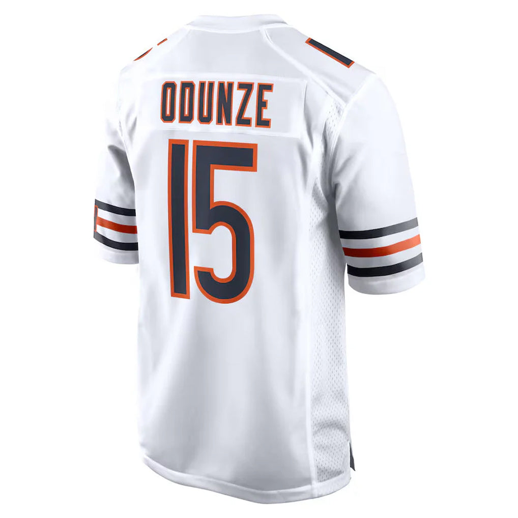 Parkc C.Bears #15 Rome Odunze Player White Home Game Stitched Jerseys