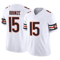 Parkc C.Bears #15 Rome Odunze Player White Vapor F.U.S.E. Limited Home Game Stitched Jerseys