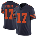 Parkc C.Bears #17 Tyson Bagent Player Navy Blue Alternate Vapor Untouchable Limited Stitched Jerseys