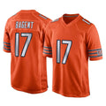 Parkc C.Bears #17 Tyson Bagent Player Orange Home Game Stitched Jerseys