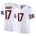 Parkc C.Bears #17 Tyson Bagent Player White Vapor F.U.S.E. Limited Home Game Stitched Jerseys