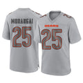 Parkc C.Bears #25 Kyle Monangai Player Gray Atmosphere Fashion Game Stitched Jerseys
