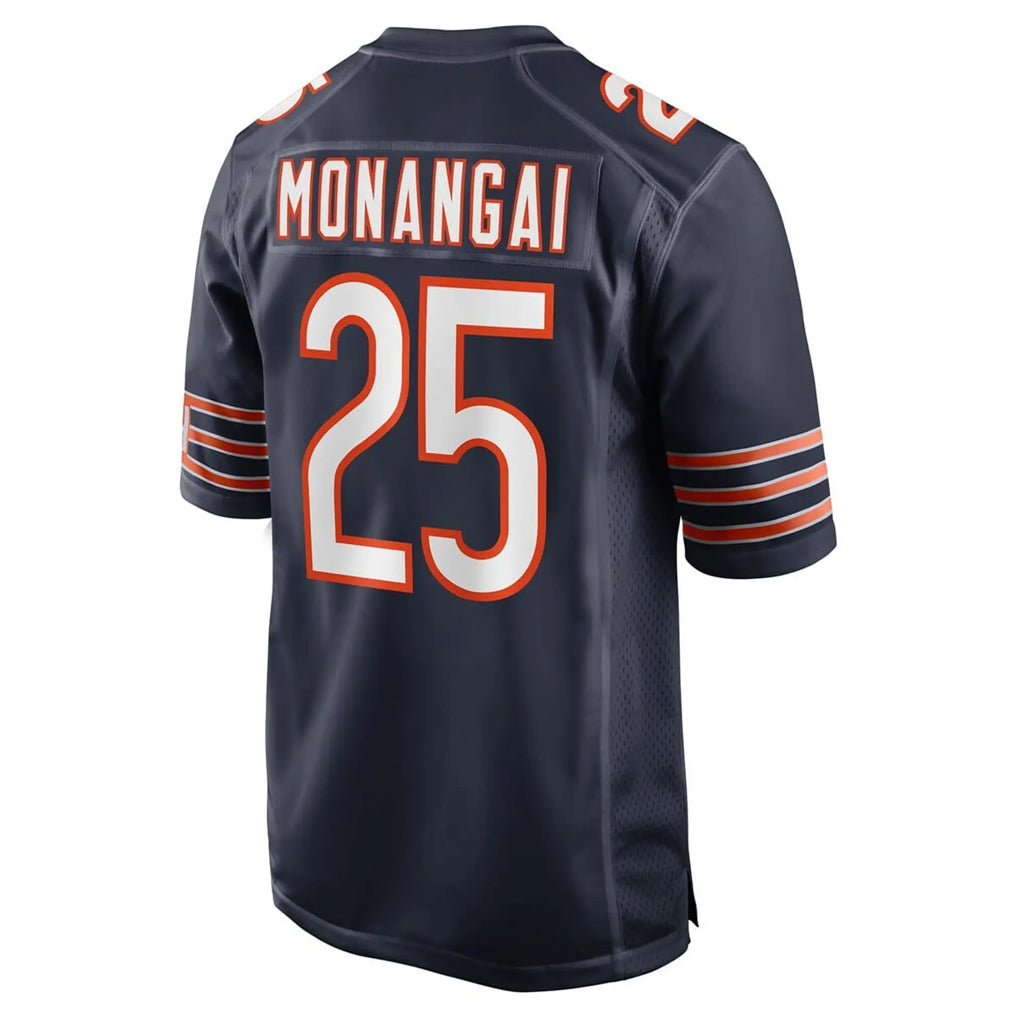 Parkc C.Bears #25 Kyle Monangai Player Navy Home Game Stitched Jerseys