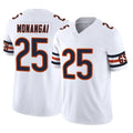 Parkc C.Bears #25 Kyle Monangai Player White Vapor F.U.S.E. Limited Home Game Stitched Jerseys