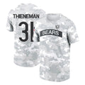 Parkc C.Bears #31 Dillon Thieneman Player Arctic Camo Salute to Service Performance T-Shirt Limited Stitched Jerseys