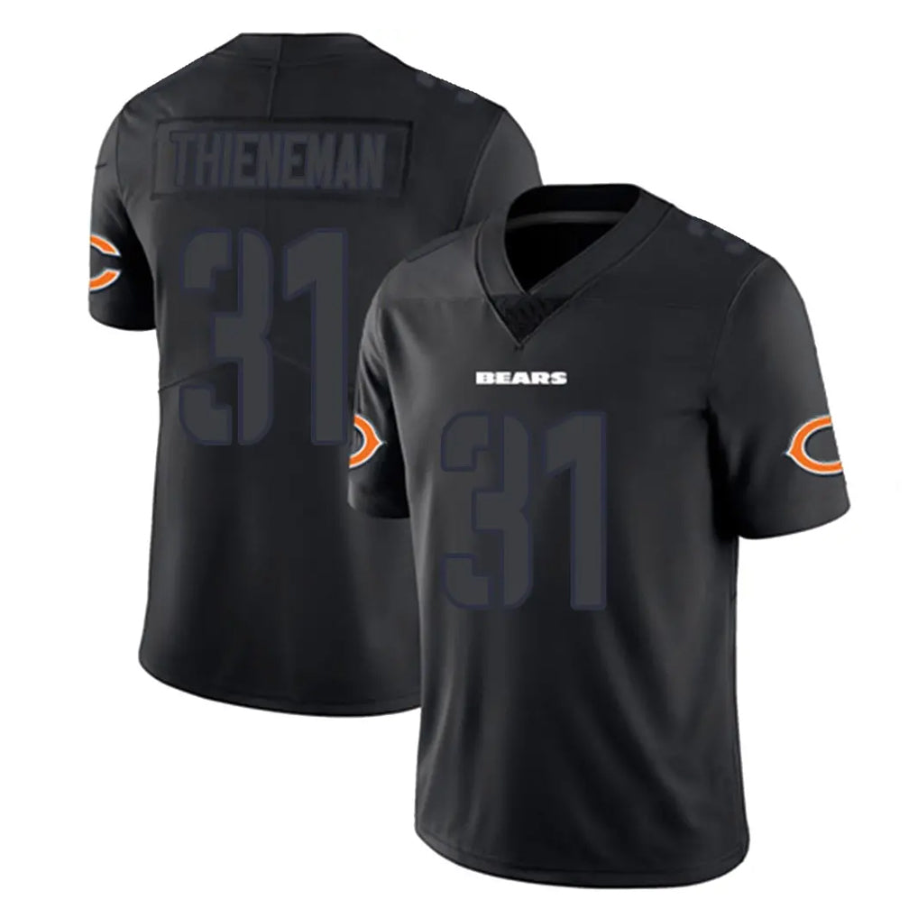 Parkc C.Bears #31 Dillon Thieneman Player Black Impact Limited Game Stitched Jerseys