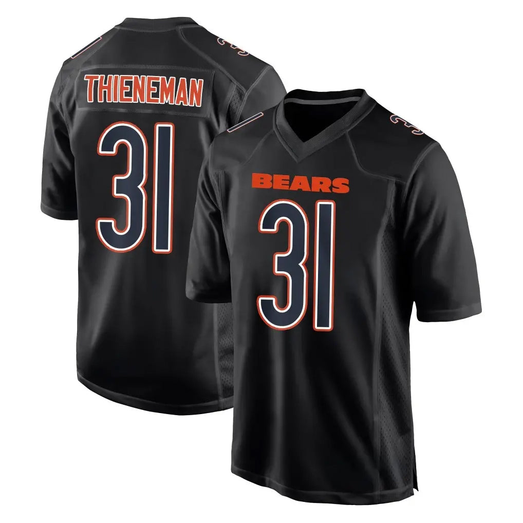 Parkc C.Bears #31 Dillon Thieneman Player Carbon Black Fashion Game Stitched Jerseys