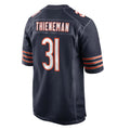 Parkc C.Bears #31 Dillon Thieneman Player Navy Home Game Stitched Jerseys