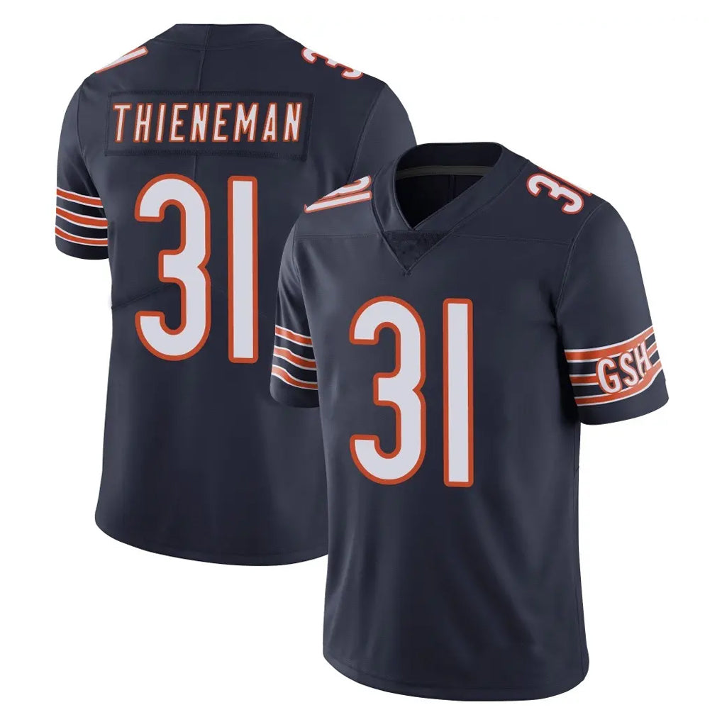Parkc C.Bears #31 Dillon Thieneman Player Navy Vapor Untouchable Limited Home Game Stitched Jerseys