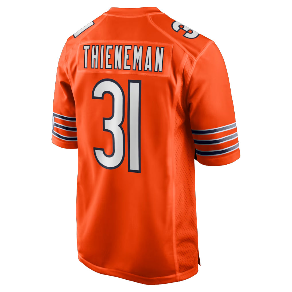 Parkc C.Bears #31 Dillon Thieneman Player Orange Home Game Stitched Jerseys